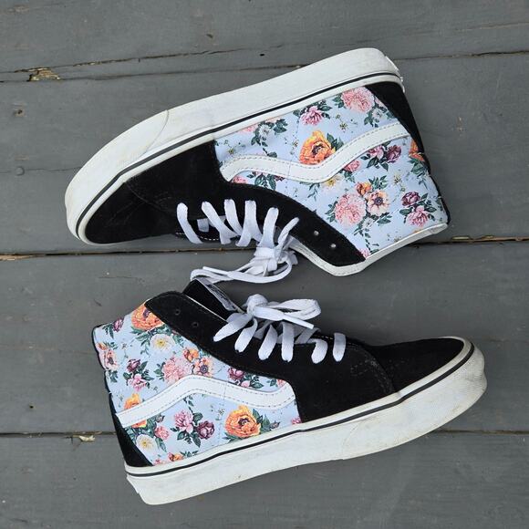Van's SK8-Hi Garden Floral Women's Hi Top Sneaker - Picture 2 of 12